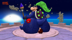 2boys 3d_(artwork) anthro ass big_butt bowser_jr. brush butt clothing digital_media_(artwork) dragon dragon_koopa facesitting fat_ass furry furry_male galaxy gay hair hat headgear headwear hi_res holding_object huge_butt human human_male human_on_anthro kanebrentkoopa koopa large_ass light-skinned_male light_skin long_hair male male/male mammal mario_(series) mythological_creature mythological_scalie mythology nintendo nude paintbrush pecs ponytail reptile scalie shell sitting sitting_on_another slightly_chubby slightly_chubby_male smile source_filmmaker_(artwork) space super_mario_galaxy_(2026_film) tecbuttlovefa thick_thighs turtle wide_hips wonder_bowser_jr. yaoinami