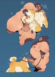 2026 absurd_res all_fours anal anal_penetration anthro anthro_penetrated anthro_penetrating anthro_penetrating_human arm_hair arms_tied balls beard belly belly_hair big_belly big_butt big_penis bodily_fluids body_hair bound butt canid canine canis captured chest_hair collar colored comic cum cum_in_ass cum_inside cum_while_flaccid digital_drawing_(artwork) digital_media_(artwork) domestic_dog dominant dominant_human duo erection facial_hair genital_fluids genitals hair hairy hi_res huge_belly huge_moobs human human_on_anthro human_penetrated human_penetrating human_penetrating_anthro humanoid_genitalia humanoid_hands humanoid_penis interspecies kemono leash leashed_collar leg_hair looking_pleasured male male/male male_penetrated male_penetrating male_penetrating_male mammal moobs musashi_(tamacolle) mustache nipples nude obscured_penetration open_mouth overweight overweight_anthro overweight_male penetration penile penile_penetration penis penis_in_ass penis_size_difference quanjiang red_collar sex shaded simple_background tail thick_penis thick_thighs wide_hips