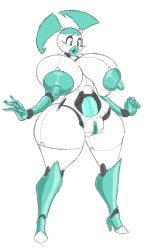 jenny wakeman from my life as a teenage robot by whispmuffin