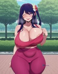 hoshino ai from oshi no ko by angel yukkis