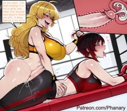 phanary patreon patreon_username patreon_link absurdres aesthetic ai_generated anime anime_style blurred_background comic comic_page comic_panel comic_strip cover_page dialogue digital_art digital_painting english high_quality highres line_art long_comic manga_style multiple_panels soft_shading speech_bubble 1girls 1girl 1female solo_focus big_breasts huge_breasts large_breasts big_ass large_ass bubble_butt bubble_ass thick curvy curvy_figure curvy_female curvy_body curvy_hips curvy_thighs sexy sexy_pose sexy_body sexy_female beautiful beautiful_girl beautiful_female cute cute_face slut bitch 2026 blush blushing blush_lines blushing_female text text_bubble text_box text_focus english_text english_dialogue rwby rooster_teeth viz_media ruby_rose yang_xiao_long futanari futa_with_female futa long_hair breasts smile open_mouth short_hair blonde_hair multiple_girls black_hair navel 2girls bare_shoulders purple_eyes ahoge ass multicolored_hair heart sweat red_hair teeth penis choker tongue pants indoors tongue_out sex cum two-tone_hair vaginal uncensored gradient_hair upper_teeth_only saliva cum_in_pussy siblings erection on_stomach sex_from_behind ejaculation clothed_sex sports_bra cum_overflow ahegao rolling_eyes cross-section x-ray torogao fucked_silly internal_cumshot grabbing_another's_hair deep_penetration gym ass_ripple