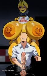 1boy 1girls behind behind_another big_breasts breasts creepy drooling female five_nights_at_freddy's five_nights_at_freddy's_2 giant_breasts gigantic_breasts huge_breasts human hyper_breasts imminent_death imminent_death_by_snu_snu imminent_reverse_rape jacking_off jerking_off jerkingoff large_breasts massive_breasts menacing robot robot_girl shinhyunxi toy_chica_(fnaf) unaware voluptuous voluptuous_female