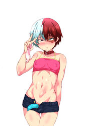 shouto todoroki from my hero academia by shikiso
