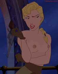 atlantis:_the_lost_empire disney edit helga_sinclair nipples nobodyman9000