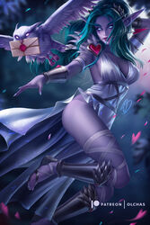 night elf from world of warcraft by olchas