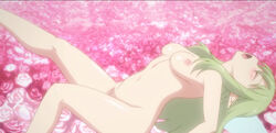 2020 anime_screencap breasts fairy fairy_girl female_only ishuzoku_reviewers nipples nude open_mouth orgasm orgasm_face passione_(company) pointy_ears screencap screenshot