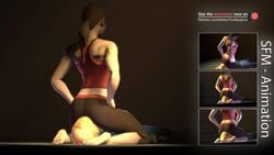 2020 2girls absurdres asphyxiation ass barefoot black_hair blonde_hair bodysuit brown_hair defeated facesitting feet female female_only femdom forced helpless highres metroid multiple_girls nintendo ponytail samus_aran tank_top tekken7wallpapers unconscious white_skin wii_fit wii_fit_trainer yoga_pants