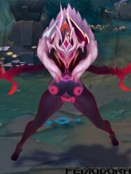 3d ass big_ass big_breasts breasts coven_morgana fediodora female league_of_legends morgana nude nude_female