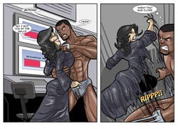 agent_bigg arabian big_penis comic dark-skinned_male dark_skin female interracial john_persons male muscular_male persian_kitty rabies-t-lagomorph