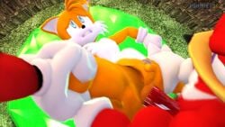 3d 3d_animation anal anal_sex anal_sex animated anthro balls chastity_cage chastity_device countersfm duo echidna erection fox gay gay_sex knuckles_the_echidna male penis sonic_(series) sound tagme tails tails_the_fox video