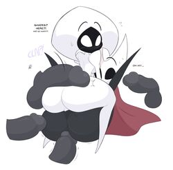 2girls 4boys anthro ass big_ass bug cape cloak completely_nude completely_nude_female dubious_consent fat_ass female full_body hollow_knight hornet_(hollow_knight) imminent_anal imminent_gangbang imminent_penetration imminent_sex kilinah lace_(hollow_knight) naked naked_female nude nude_female penis questionable_consent red_cape silksong suprised tagme yuri