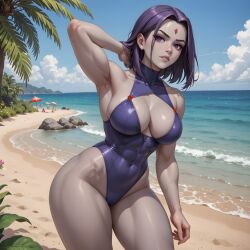 raven (dc) from teen titans by qqcutie