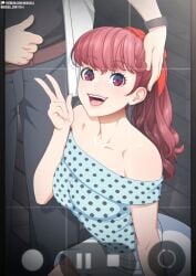 big_ass big_breasts big_penis joker_(persona) kasumi_yoshizawa neocoill persona persona_5 persona_5_royal pussy_juice red_hair sumire_yoshizawa