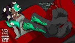 feet foot_fetish marina_(splatoon) mostlyfunstuff splatoon stockings