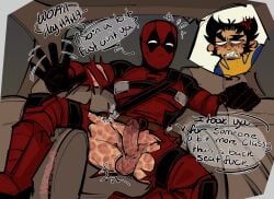 2boys angry angry_expression average_sized_penis bileshroom boy_on_boy burn_scar car_interior chibi deadpool deadpool_&_wolverine_(2024) enemies_to_lovers erection fanart gay imminent_sex inminent_sex marvel marvel_comics penis penis_out pinup ripped_bodysuit ripped_clothing scars stroke wade_wilson waving waving_at_viewer waving_hand wolverine wolverine_(x-men) x-men yaoi