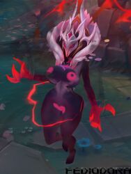 3d ass big_ass big_breasts breasts coven_morgana fediodora female league_of_legends morgana nude nude_female