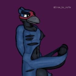 anthro brawl_stars captain_crow_(brawl_stars) crow_(brawl_stars) male male_only mood_18+_(artist)