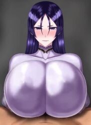 1boy 1girls angry_face angry_paizuri animated bodysuit engulfing_paizuri fate/grand_order fate_(series) female juno_(pixiv32541104) juno_opf live2d looking_at_viewer milf minamoto_no_raikou_(fate/grand_order) mommy mommy_kink paizuri paizuri_over_clothes pov shorter_than_30_seconds sound_effects tagme twitter_link type-moon video