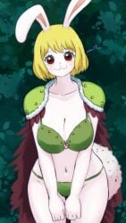 1girls beast_pirates beast_pirates_(cosplay) big_breasts blonde_hair bunny_ears bunny_girl carrot_(one_piece) female female_only looking_at_viewer nemuifran one_piece rabbit_ears rabbit_girl rabbit_humanoid red_eyes