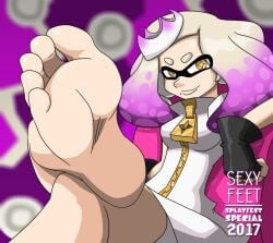 feet foot_fetish mostlyfunstuff pearl_(splatoon) splatoon