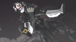 1boy 1girls 3d abs balls black_cat_(insomniac) black_cat_(marvel) bodysuit clothed clothed_female_nude_male felicia_hardy female forced hair_pull heart imminent_sex larger_male male marvel marvel_comics oral penis pygo size_difference smaller_female source_filmmaker source_request spider-man_(ps4) spider-man_(series) symbiote testicles text tongue veins venom_(marvel)