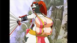 1girls cowgirl female king_of_fighters mai_shiranui mankor transformation