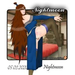 female female_only long_hair mei_terumi naruto naruto_shippuden nightmoon solo solo_female