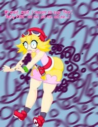 aged_up alternate_version_at_source alternate_version_available amitie avile4v113 bending_forward gurgle gurgling gurgling_noise horrified imminent_explosion imminent_fart onomatopoeia part_2 part_of_a_set puyo_puyo puyo_puyo_fever scared scared_expression sega spell_backfire stomach_gurgle stomach_gurgling stomach_noises surprised surprised_expression thick_thighs
