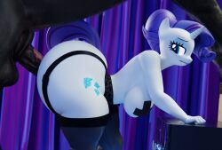 rarity (mlp) from friendship is magic by floppyhuman