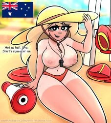 australia (what if animation) from original by what if animation (artist)