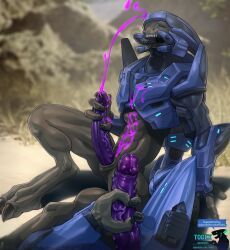sangheili from halo (series) by todex