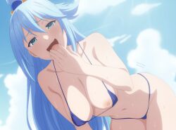 aqua (konosuba) from kono subarashii sekai ni shukufuku wo! by audirenze