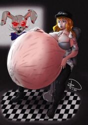 vanessa (fnaf) from five nights at freddy's: security breach by italianmajor