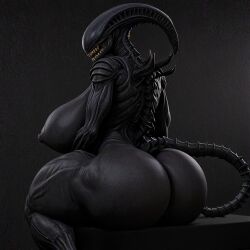 female xenomorph fan art