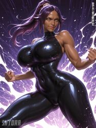 shihouin yoruichi from bleach by shtora