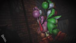 2020 2boys 3d 3d_(artwork) anal anal_penetration anal_sex animated anthro ass balls big_ass closed_eyes digital_media_(artwork) dinosaur duo erection from_behind gay green_yoshi hands-free highres long_tongue male male_only mario_(series) mp4 multiple_boys naked_footwear naked_with_shoes_on no_sound penis pink_yoshi screwingwithsfm sex shell source_filmmaker standing swinging_balls swinging_penis tail testicles thrusting thrusting_into_ass tongue tongue_out veiny_penis video yaoi yoshi