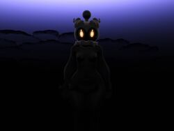 3d 3d_(artwork) alizora anthro anthropomorphic breasts creepy creepy_pokemon dark dark_lighting female ghost ghost_girl glowing_eyes legendary_pokemon marshadow mythical_pokemon night night_time nipples pokegal pokegirl pokemon pokemon_(species) pokemorph red_eyes shadow shadows small_breasts spooky yellow_pupils