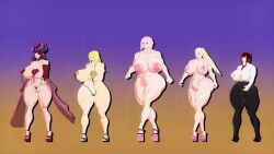 3d 5girls abs alternate_ass_size alternate_body_type alternate_breast_size alternate_costume animated areola_slip areolae ass bangs bare_shoulders big_ass big_breasts big_nipples bikini blonde_hair blue_eyes bouncing_breasts braid braided_hair breasts brown_eyes cassia_(joer) chainsaw_man cleavage clothing collarbone crossover curvy demon erect_nipples eyelashes female female_focus female_only forehead_mark full_body g-string gradient_background green_eyes hair_over_one_eye half-closed_eyes heart-shaped_pupils high_heels highleg highleg_bikini highleg_panties hips horn huge_ass huge_breasts human humanoid ino_yamanaka joer large_areolae large_ass large_breasts lips lipstick long_hair long_sleeves loop makeup makima_(chainsaw_man) medium_hair micro_bikini multiple_females multiple_girls muscular muscular_female naruto naruto_(series) naruto_shippuden naughty_face navel necktie necktie_between_breasts nipple_bulge nipples no_bra no_sound one-piece_swimsuit original original_character pants pasties pink_hair pink_lipstick platform_heels ponytail pubic_hair purple_background purple_hair red_eyes red_hair red_lipstick revealing_clothes sakura_haruno seductive shirt sidelocks simple_background size_difference skimpy sling_bikini smile succubus swimsuit tagme tall_female thick_thighs thighs thong tied_hair tsunade unbuttoned_shirt venus_body video voluptuous walk_cycle walking wide_hips yellow_background