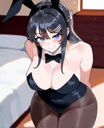 sakurajima mai from seishun buta yarou wa bunny girl senpai no yume wo minai by erodreams