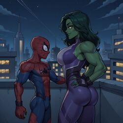 jennifer walters from hulk (series) by will of ai