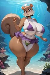 sandy cheeks from nickelodeon
