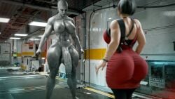 ada wong from resident evil by rigid3d