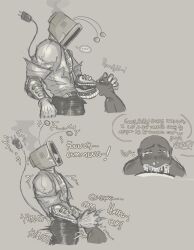 anon from deltarune by letttusse