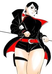 sarada uchiha from boruto: two blue vortex by lickliking
