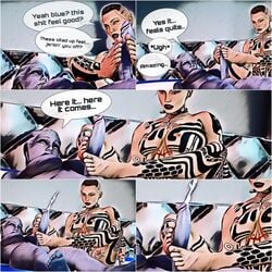 big_penis comic cum dickgirl ejaculation feet footjob futanari jack liara_t&#039;soni mass_effect nervaanims orgasm soles toes