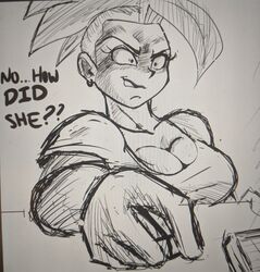 kale from dragon ball by pseudocel