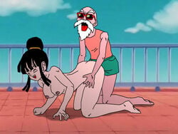 all_fours chichi desto doggy_style dragon_ball master_roshi milf tagme