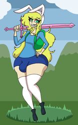finn the human from adventure time by da-fuze