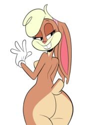 1girl 1girls 2019 anthro anthro_only ass big_ass big_butt bottom breast breasts butt buttock clothing female female_only glires gloves handwear hare haredyr hares herny high_res lagomorph lagomorpha leporid leporidae leporids lepus lepus_americanus lola_bunny looney_tunes mammal mammalia mammals naked new_looney_tunes nude pattedyr placental placentalia placentals rabbit snoskohare snowshoe_hare wabbit warner_bros warner_bros._animation warner_brothers wearing_gloves white_background