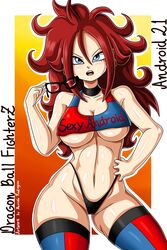 android 21 from dragon ball by rodriguesd-marcelo